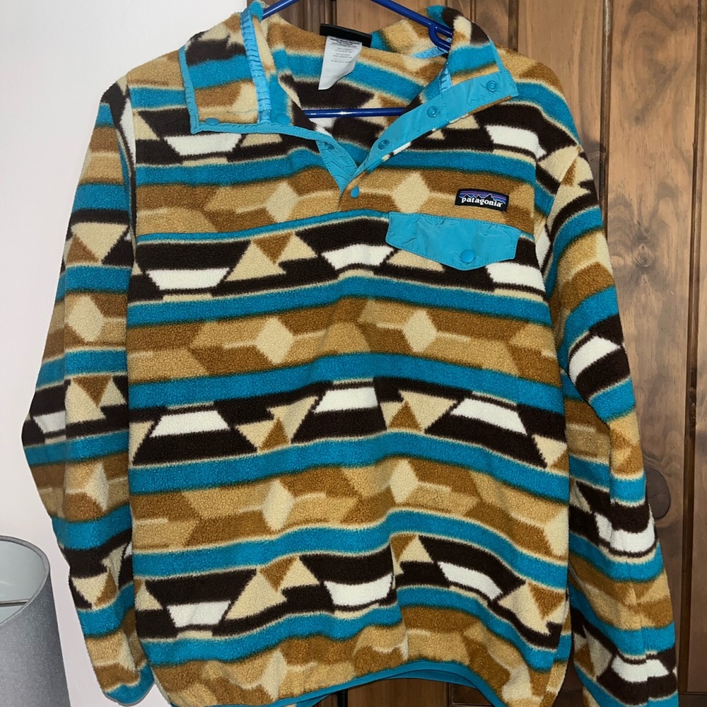 fleece patagonia sweatshirt